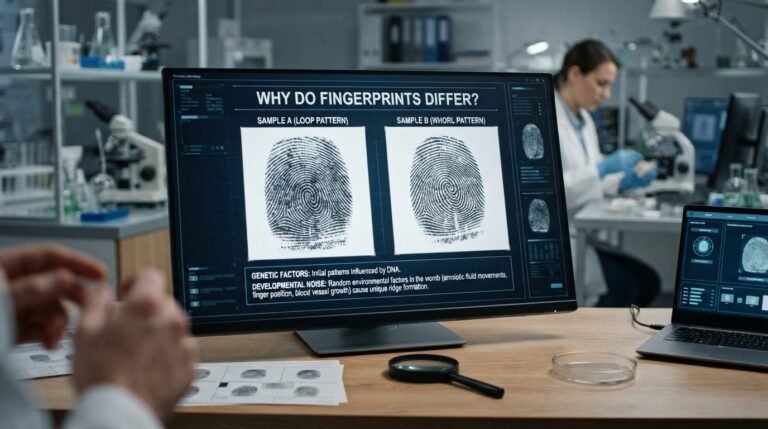 why do fingerprints differ