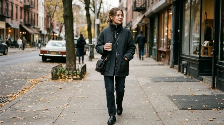 Funnel Neck Jacket Outfit Women Stylish Ideas for Every Occasion funnel neck jacket outfit women